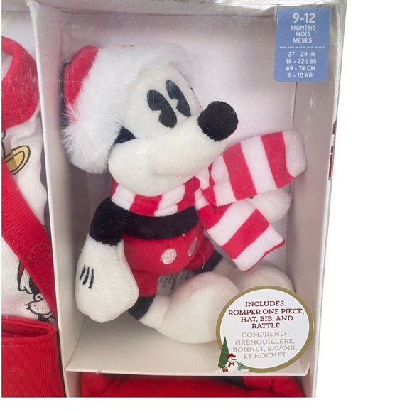 Disney Store Mickey Mouse and Friends My First Christmas Baby Gift Set 9-12M - Picture 4 of 11